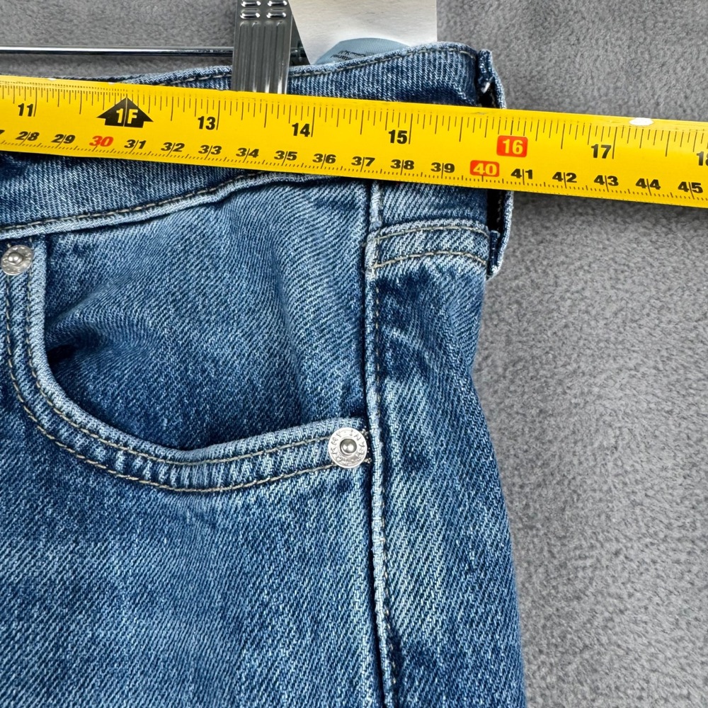Tommy Jeans Sophie Low Straight Medium Wash Denim DW0DW19263 28x32 NWT - Picture 2 of 9